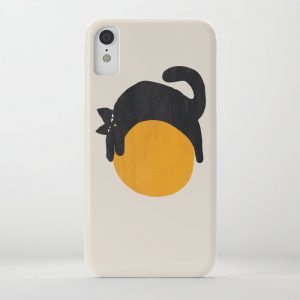 Custom Cat with ball iPhone Case