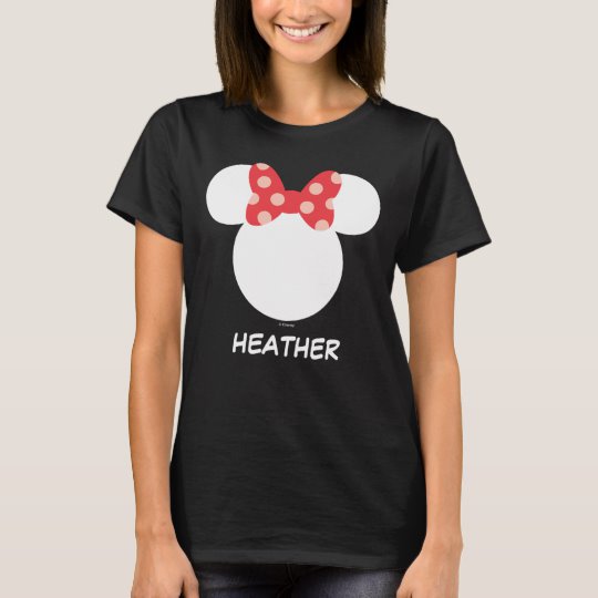 Custom Disney Family Vacation - Minnie Add Your Name T-Shirt