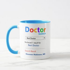 Custom Funny Custom Best Doctor Gift Mug