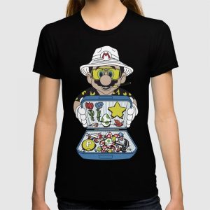 Custom Mario - Fear And Loathing In Las Vegas T-shirt