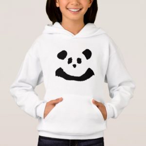 Custom Panda Face Hoodie