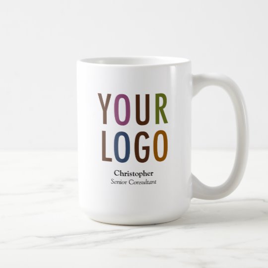 Custom Staff Employee Mug Custom Name Company Logo Brand