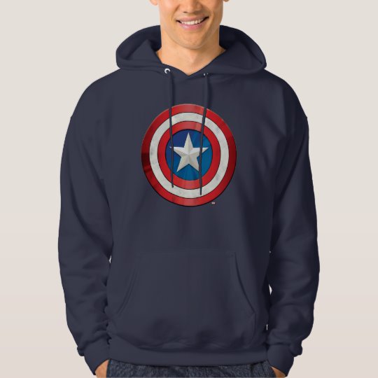 captain america shield hoodie